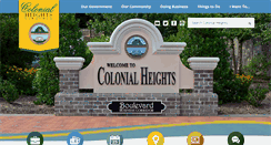 Desktop Screenshot of colonialheightsva.gov